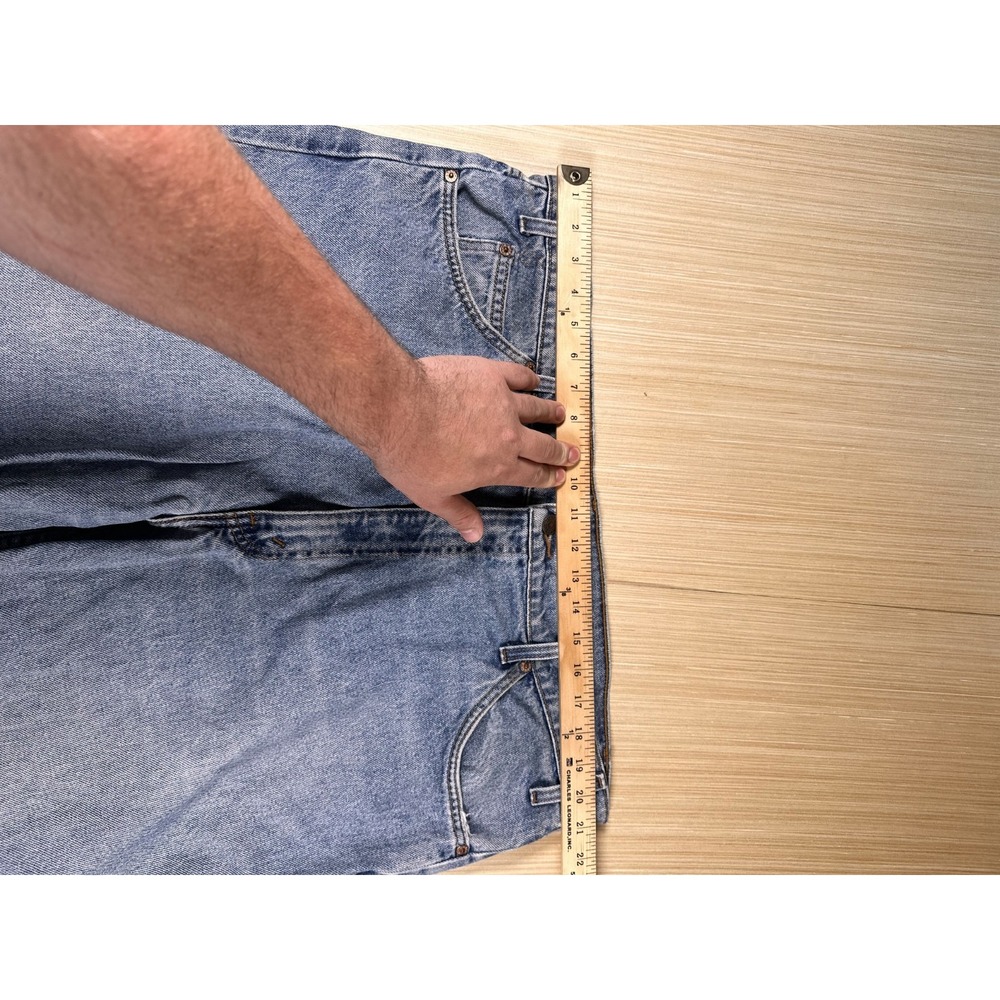 Vintage Levi's 550‎ Jeans Mens 42X32 Blue Denim Cotton Relaxed Fit Straight Leg - Picture 7 of 9